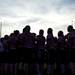The Michigan softball team huddles together after defeating Northwestern 2-1 on Friday, May 3. Daniel Brenner I AnnArbor.com
